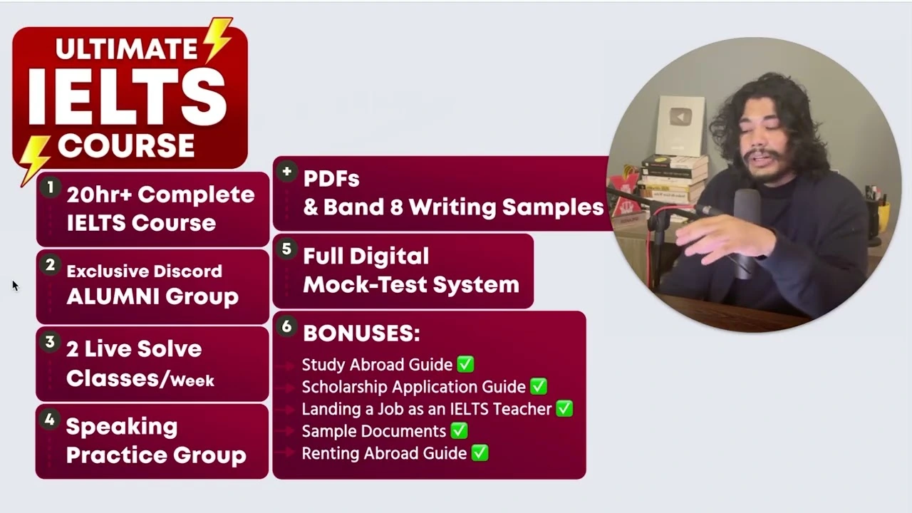 Ultimate IELTS Course : For English Medium & Version Students